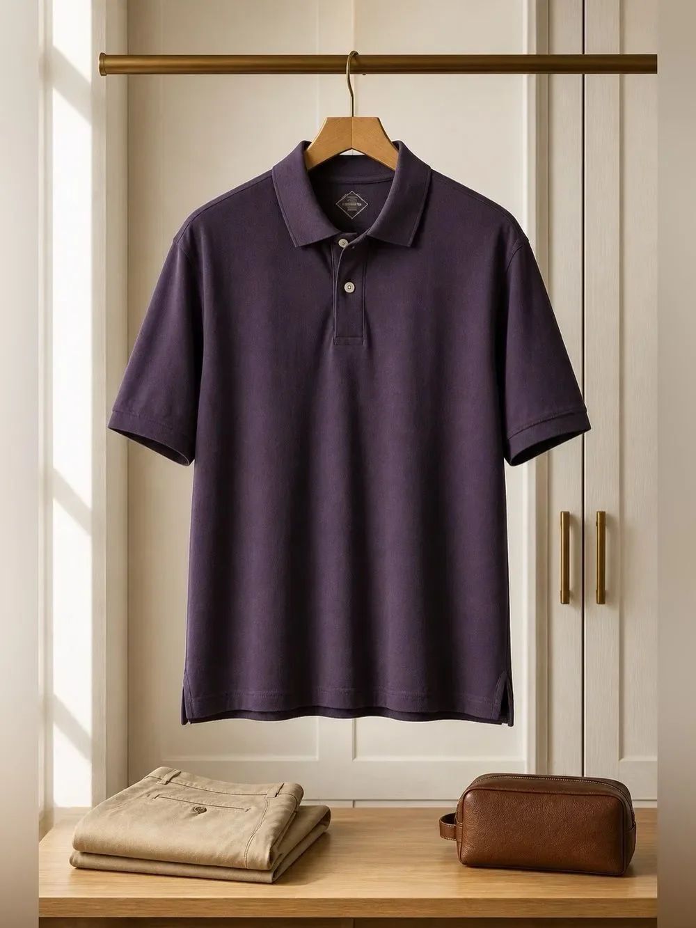 Purple Polo Shirt XXL